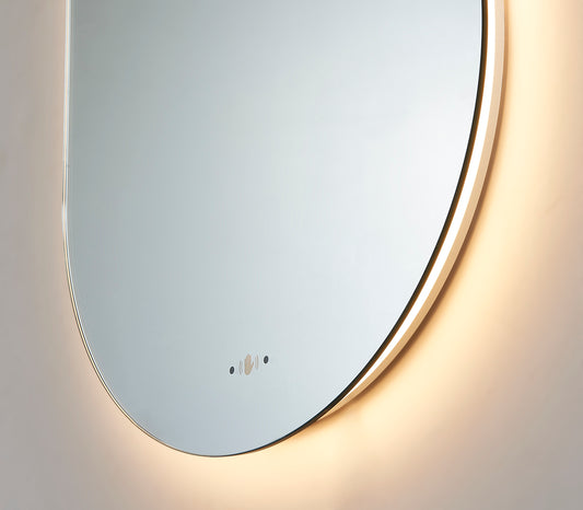 Ovian Backlit LED Mirror Smart Touch Free Controls 450*900mm OV4590BM