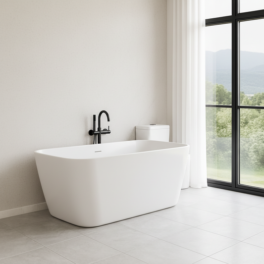 Rossa Freestanding Bathtub 1500/1700 RBAT1500-NF/RBAT1700-NF