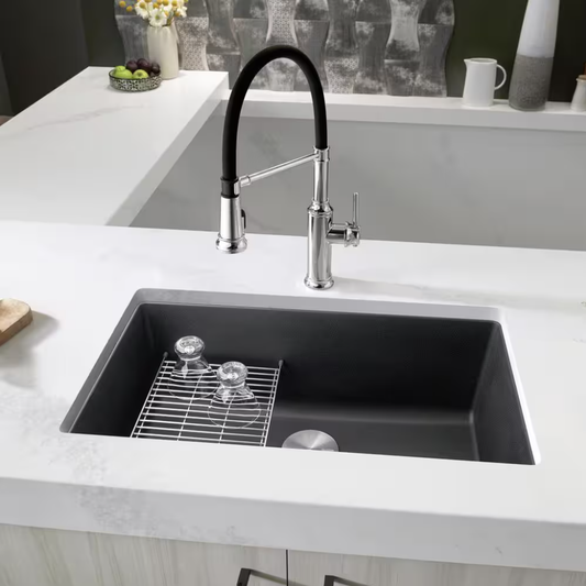 Quartz Undermount Kitchen Sink 810*460*226mm (QZ8145-MB)
