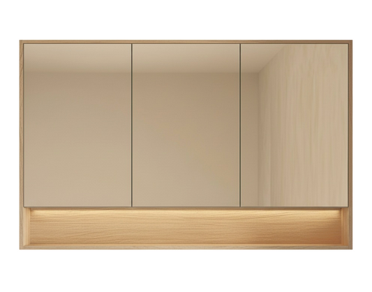 Gallio Shaving Cabinet 600/750/900/1200/1500 GALSV600/750/900/1200/1500-CO/PO