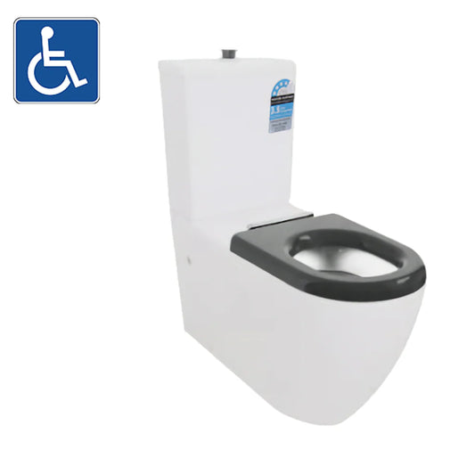 Calia Disable Rimless Toilet Suite Dual Flush 805*375*890mm V800