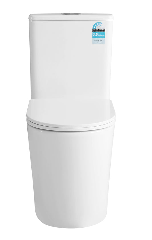 Alora Tornado Rimless Toilet Suite Dual Flush 655*385*840mm V034