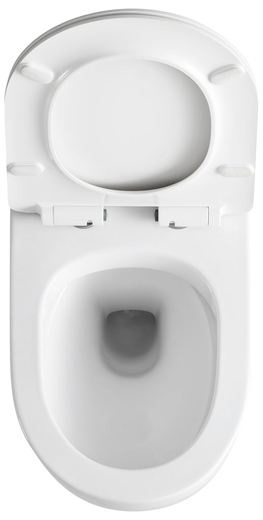 Aqualis Rimless Wall Hung Pan Dual Flush 585*360*455mm V305R