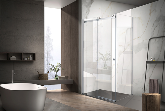 Glass Package A - Frameless Single Sliding Shower Door WTW-GLASS
