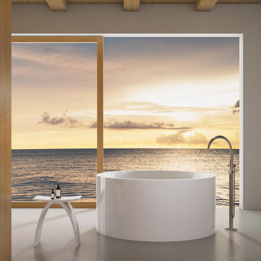 CETO Como round bathtub 1280*1280*595mm CO1280GW- NF