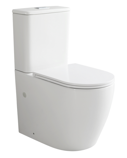 Nova Tornado Rimless Toilet Suite Dual Flush 655*385*840mm V036