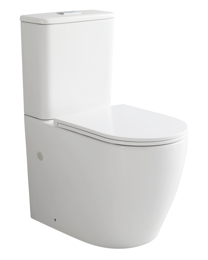Nova Tornado Rimless Toilet Suite Dual Flush 655*385*840mm V036