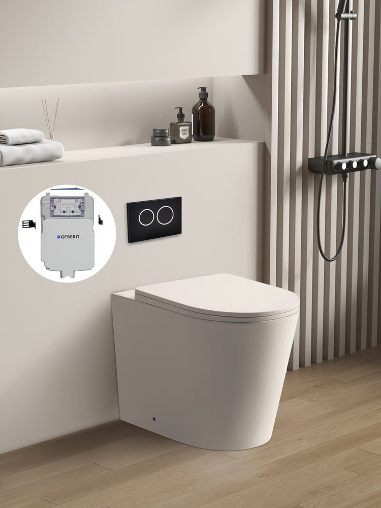 Avis Geberit inwall floor toilet suite (Sigma8/Kapp + KDK102RMW/KDK102RMB)