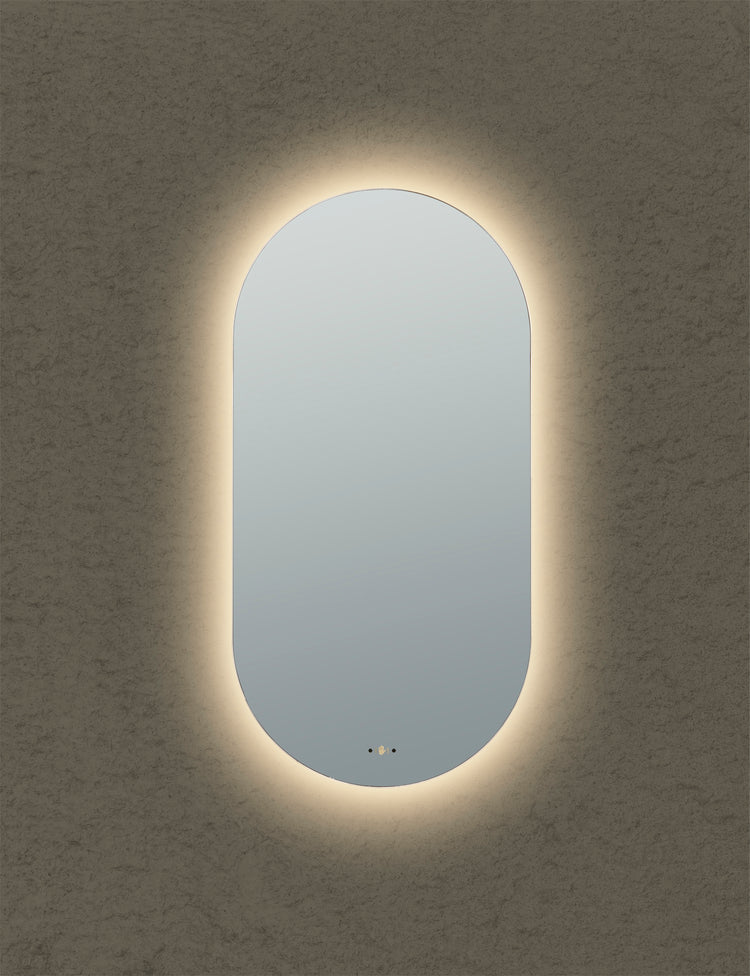 Ovian Backlit LED Mirror Smart Touch Free Controls 450*900mm OV4590BM