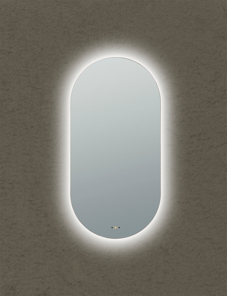 Ovian Backlit LED Mirror Smart Touch Free Controls 450*900mm OV4590BM