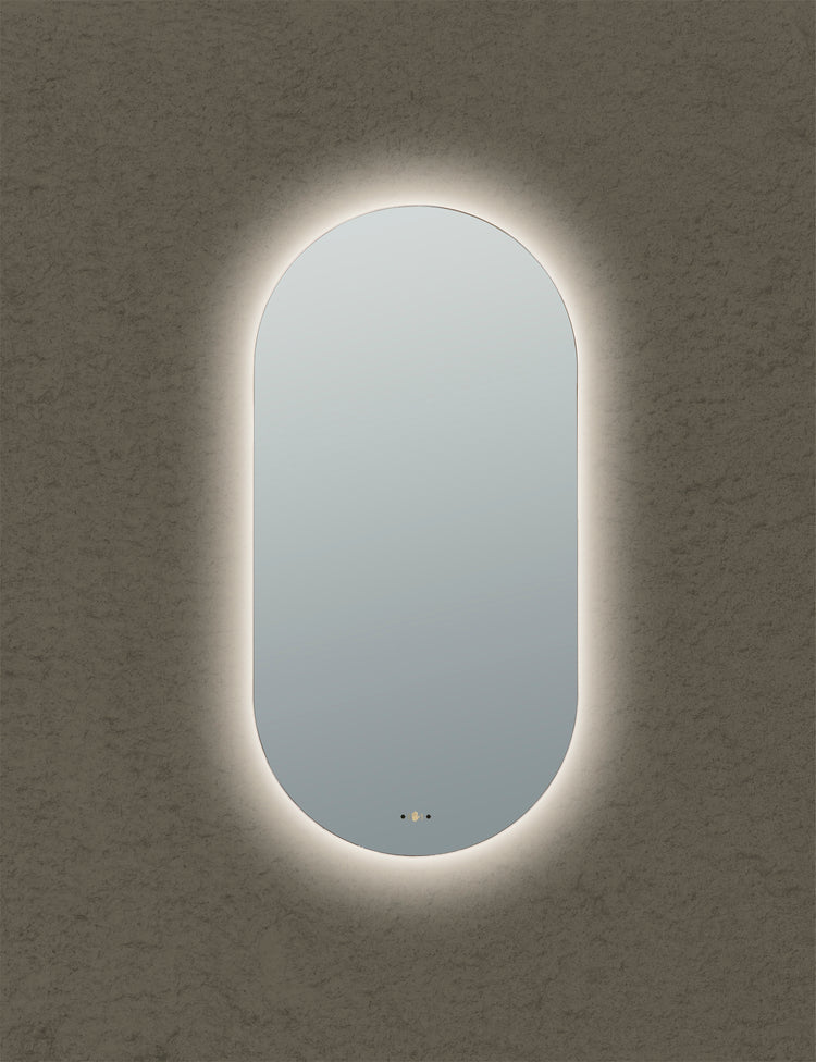 Ovian Backlit LED Mirror Smart Touch Free Controls 450*900mm OV4590BM