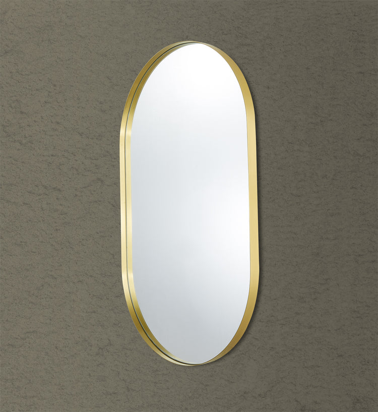 Vetra Aluminum Framed Mirror 5mm Copper Free with Safety Film 450*900/600*1000mm VOFM4590/VOFM60100-MB/BN/GM