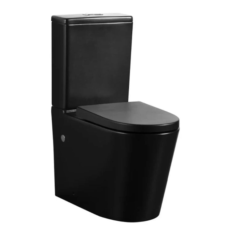 Roma Rimless Toilet Suite Dual Flush 655*385*870mm V022R/V022R-MB