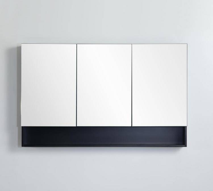 Fremantal PVC Shaving Cabinet 600/750/900/1200/1500 FSV600-1500-MW/MB