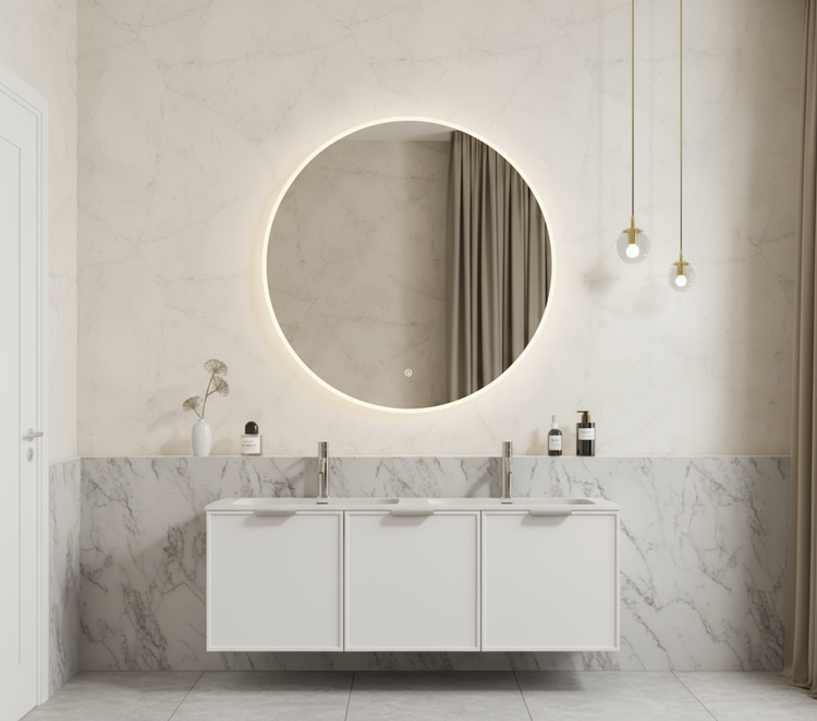 Ronda Backlit LED Mirror Smart Touch Free Controls 600/800/900mm OR600BM/OR800BM/OR900BM