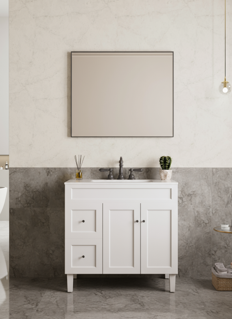 Vetra Aluminum Framed Mirror 5mm Copper Free with Safety Film 450/600/750/900/1200 VSFM4560/6075/7575/9075/1290-MB