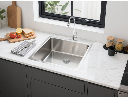 304 Stainless Steel Sink（SLSS-600R） 600*450*220mm