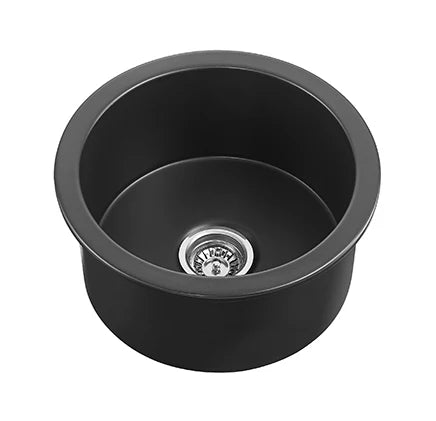 Camden Fireclay round insert/undermound sinks 470*228mm (FCND470GW/MB)
