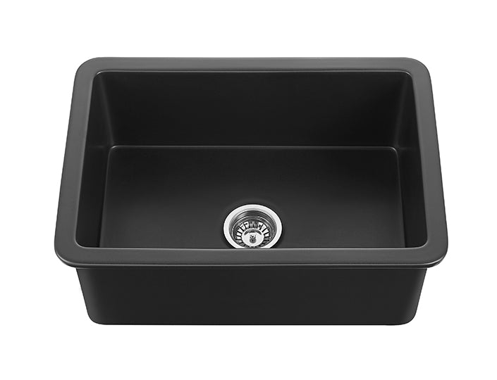 Camden Fireclay Square insert/undermound sinks 677*470*282mm (FCND677GW/MB)