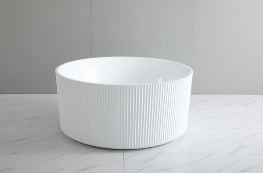 CETO Como round Groove bathtub 1280*1280*595mm COGV1280G W-NF