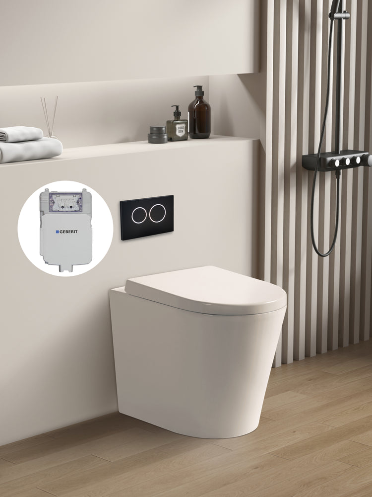 Avery Geberit In Wall Floor Toilet Suite (Sigma8/Kappa + KDK102)