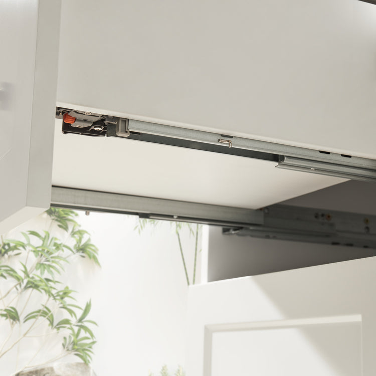 VITO  Hamilton Floor PVC Cabinet Soft Closing Door Left/Right Hand Drawers 1200mm HMT124LL/HMT124RL-MW/MB