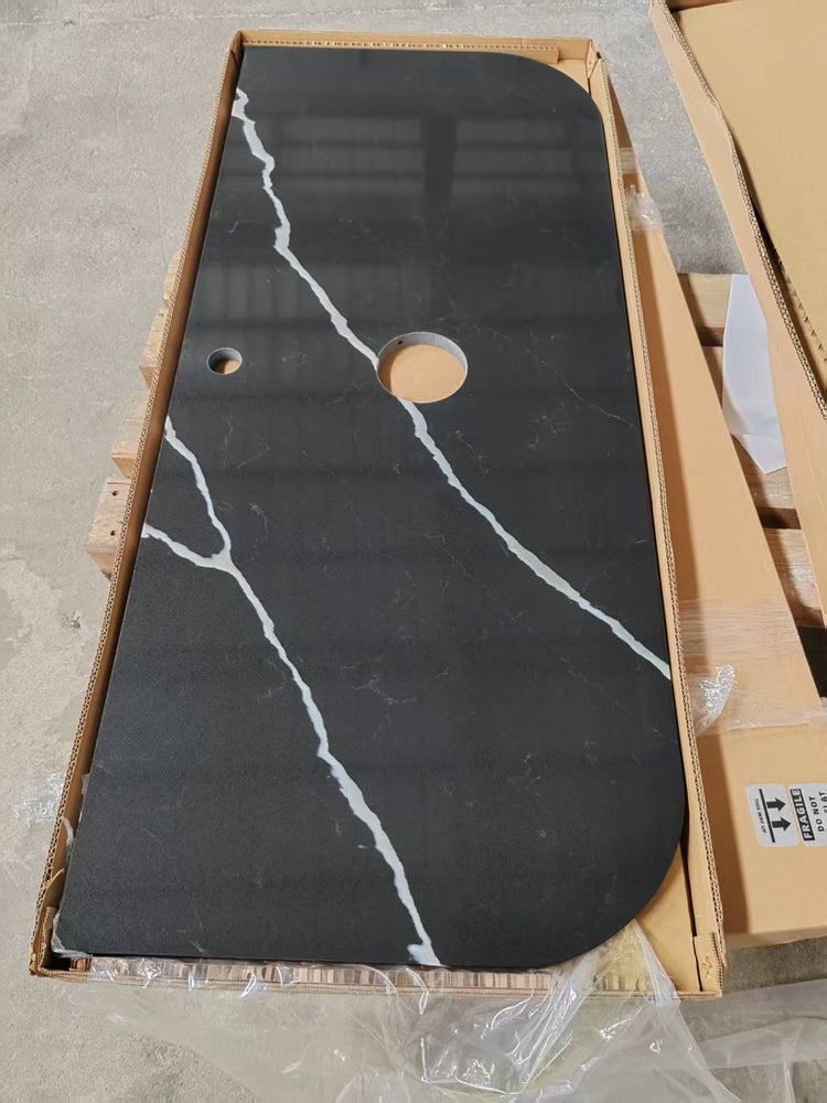 VITO Silica-Free Artificial Quartz Top- Curve 1800*505*20mm