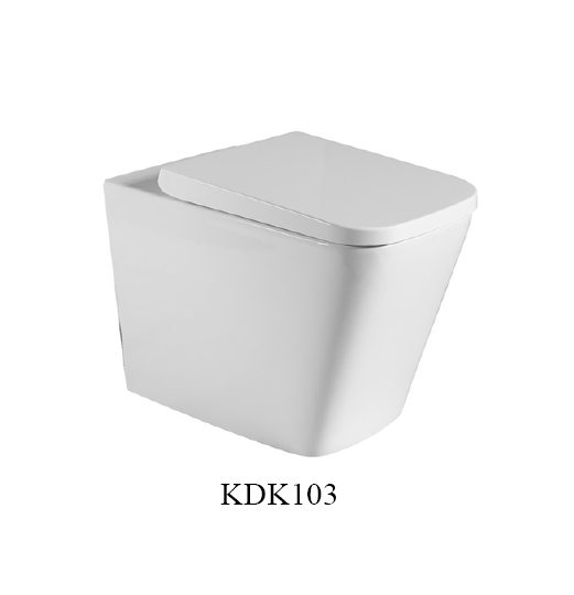 Qbist Geberit Inwall Floor Toilet Suite (Sigma8/Kappa + KDK103)