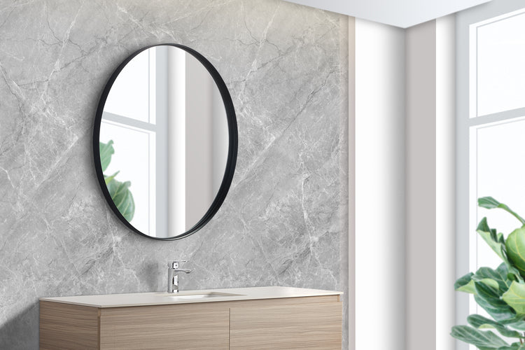 Vetra Aluminum Framed Mirror 5mm Copper Free with Safety Film 600/700/800 VRFM600/700/800-MB/BG/BN/GM