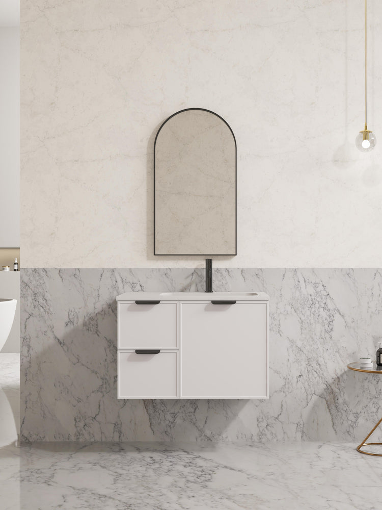 Aura Aluminum Framed Mirror 5mm Copper Free with Safety Film 600*900 VARFM6090-MB/BG/GN/GM