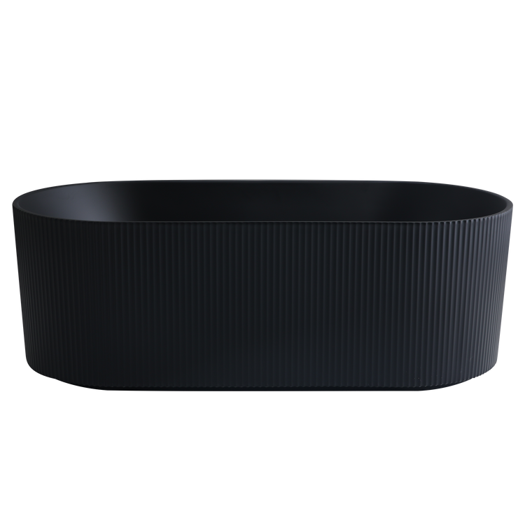 Ayana Fluted Freestanding Bathtub 1500/1700 ABAT1500/1700-GW/MW/MB