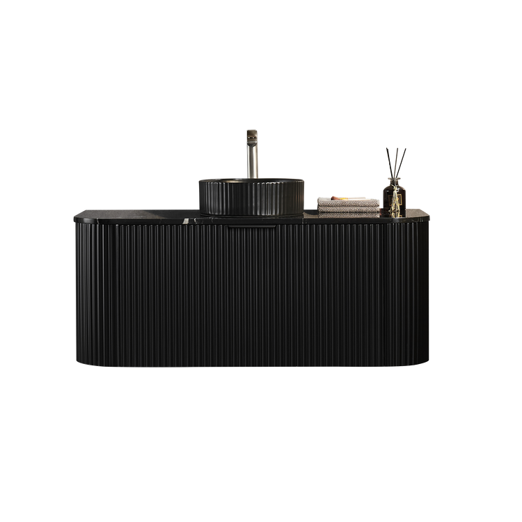 VITO AVANTTI Fluted Curved Vanity With Soft Closing Drawers 1200-1800mm (AVT1200W-AVT1800W)