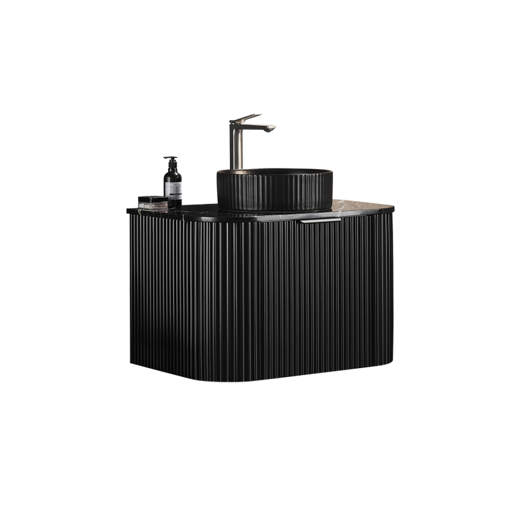 VITO AVANTTI Fluted Curved Vanity With Soft Closing Drawers 600-900mm (AVT600W-AVT900W)