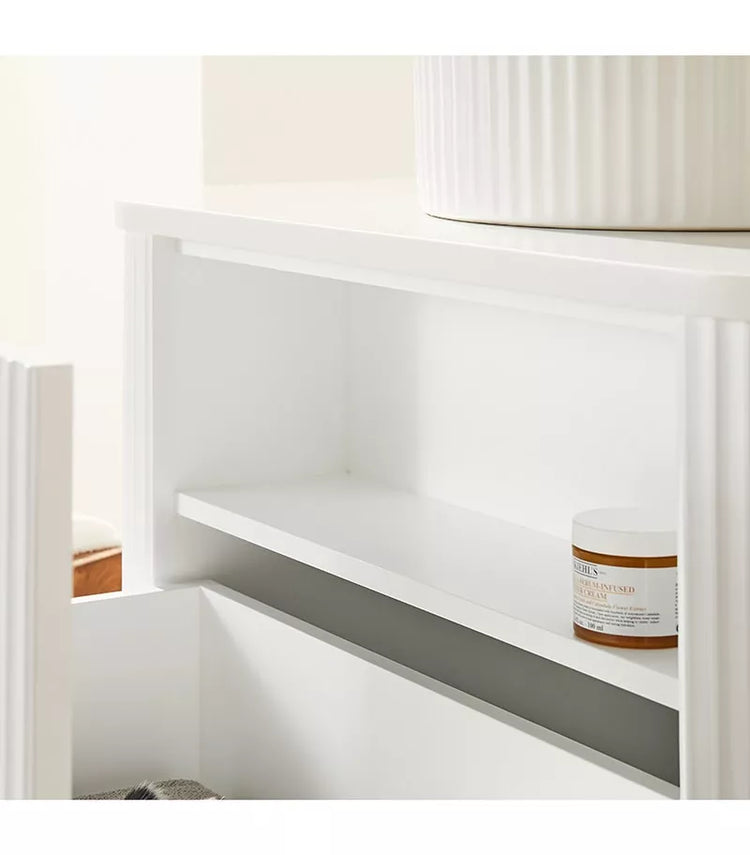 VITO AVANTTI Fluted Curved Vanity With Soft Closing Drawers 600-900mm (AVT600W-AVT900W)