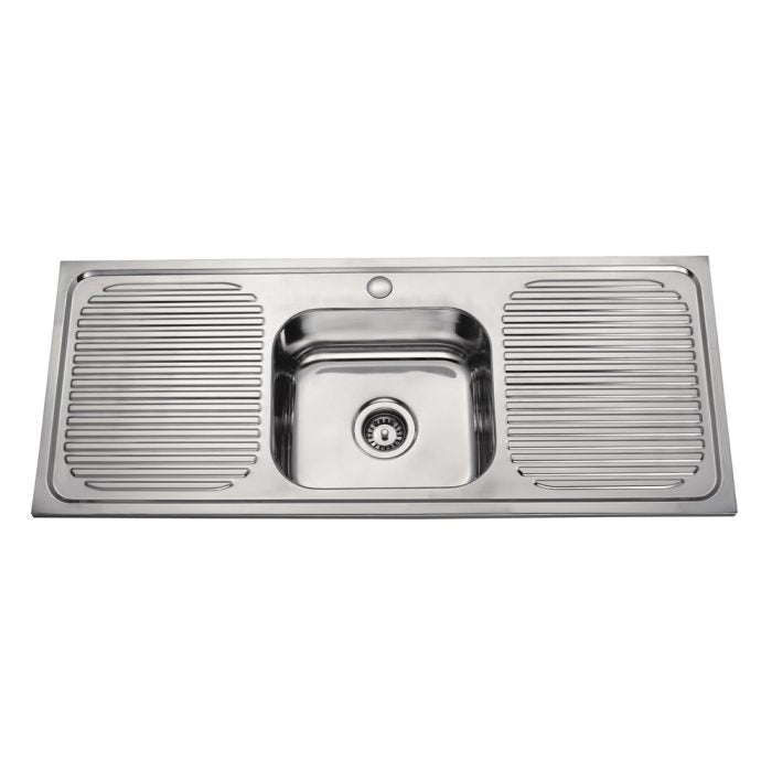 PVC Kitchenette Cabinet (KM1248-Cab) with Stainless Steel Sink (BK446D)1180*485*900mm