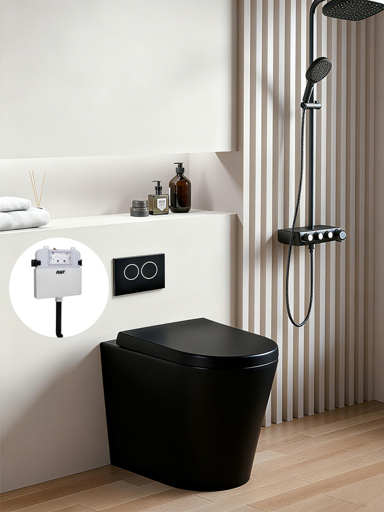 Avery R&T In Wall Floor Toilet Suite G30032/G3005+ KDK102