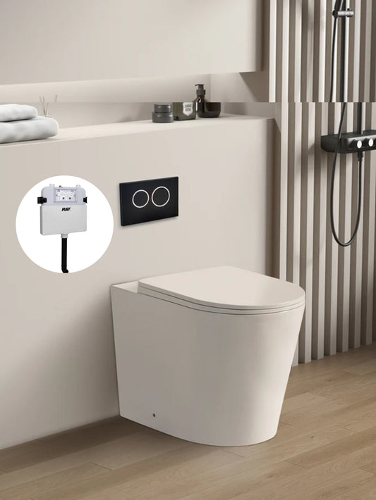 Avis R&T inwall floor toilet suite G30032/G3005+KDK102R