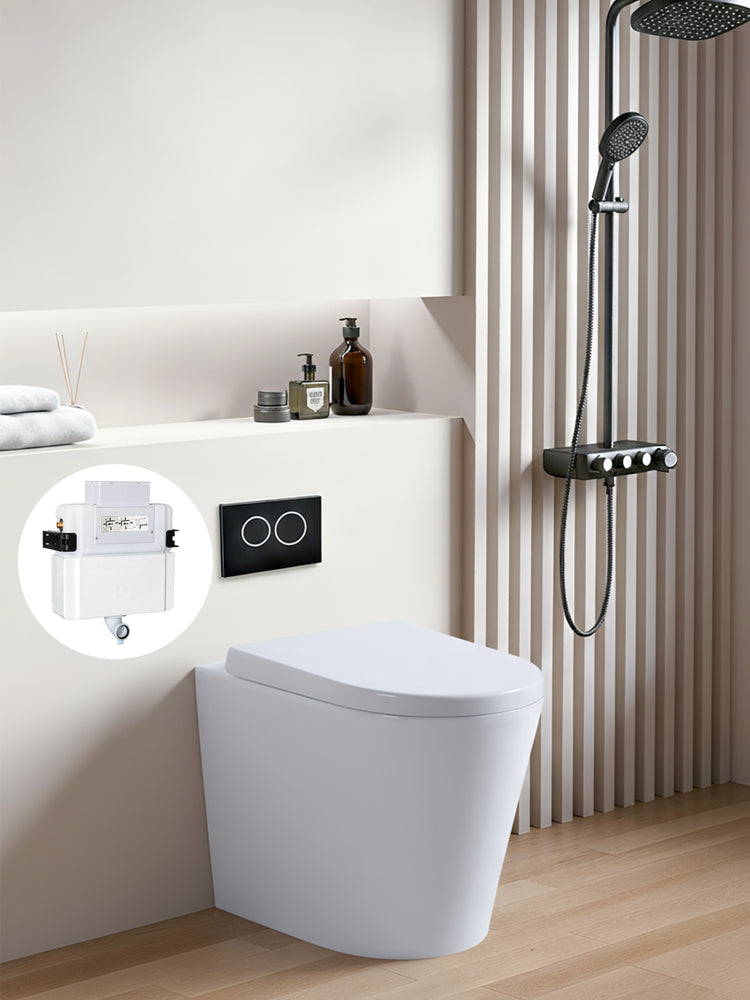 Avery R&T In Wall Floor Toilet Suite G30032/G3005+ KDK102