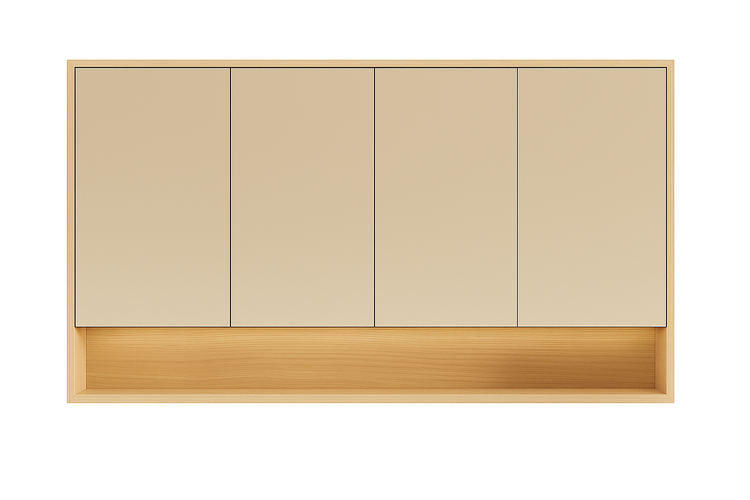 Gallio Shaving Cabinet 600/750/900/1200/1500 GALSV600/750/900/1200/1500-CO/PO