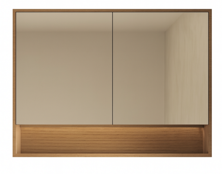 Gallio Shaving Cabinet 600/750/900/1200/1500 GALSV600/750/900/1200/1500-CO/PO