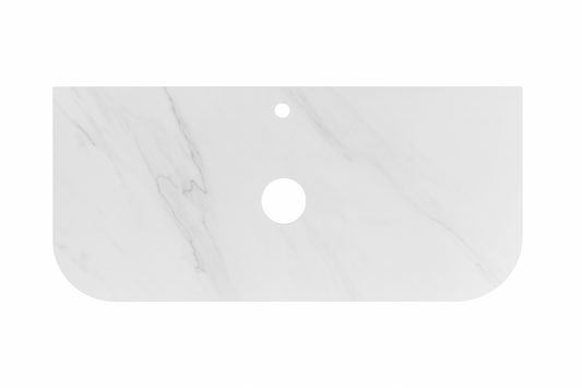 VITO Silica-Free Artificial Quartz Top- Curve 1800*505*20mm