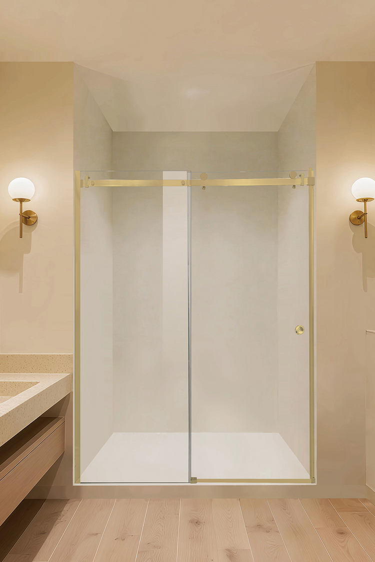 Glass Package A - Frameless Single Sliding Shower Door WTW-GLASS