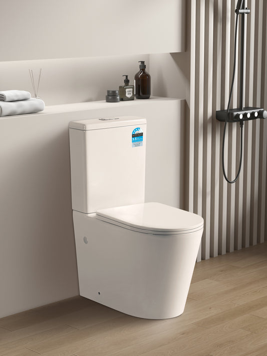 Roma Rimless Toilet Suite Dual Flush 655*385*870mm V022R/V022R-MB