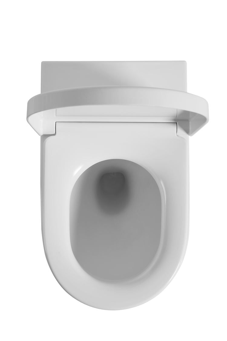 Vex Tornado Wall Faced Floor Pan Dual Flush 595*360*410mm V105T