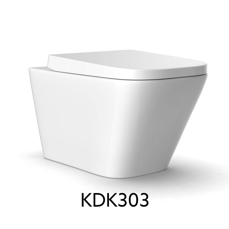 Qubist Geberit In Wall Wall Hung  Toilet Suite (Geberit Sigma 8- F+KDK303)