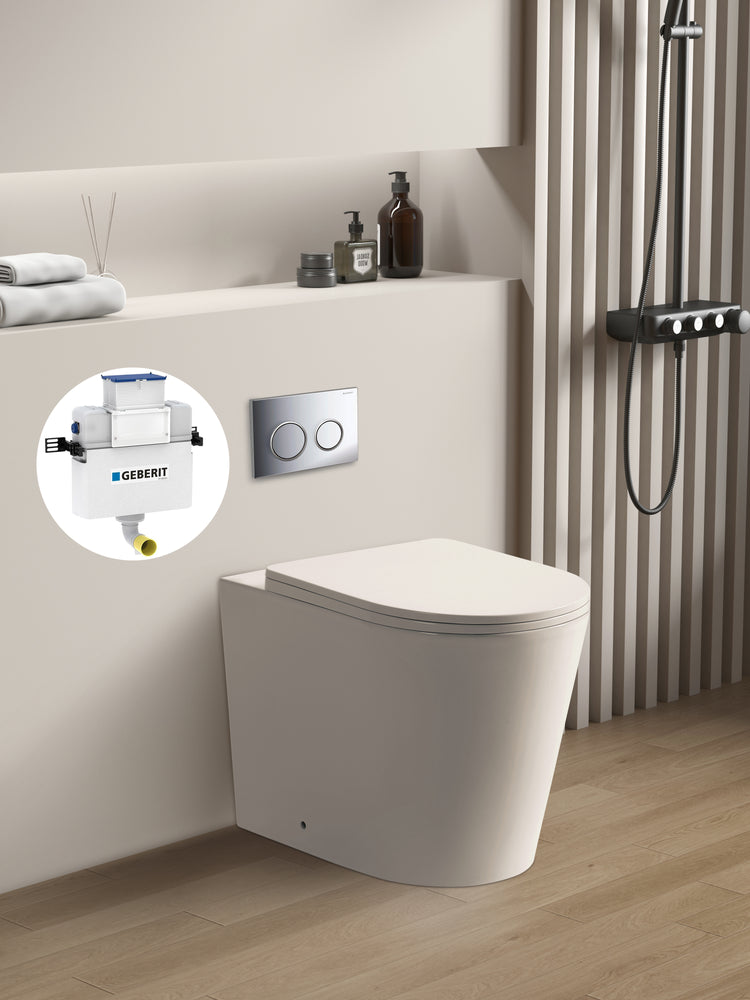 Avis Geberit Inwall Floor Toilet Suite (Sigma8/Kapp + KDK102R)