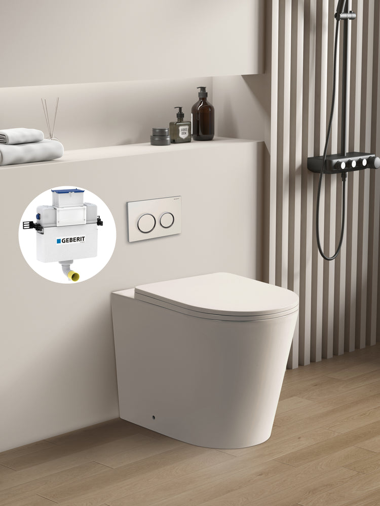 Avis Geberit Inwall Floor Toilet Suite (Sigma8/Kapp + KDK102R)