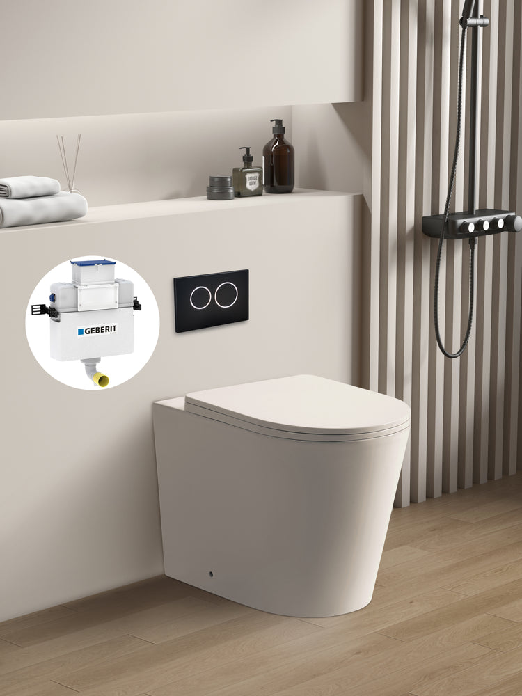 Avis Geberit inwall floor toilet suite (Sigma8/Kapp + KDK102RMW/KDK102RMB)