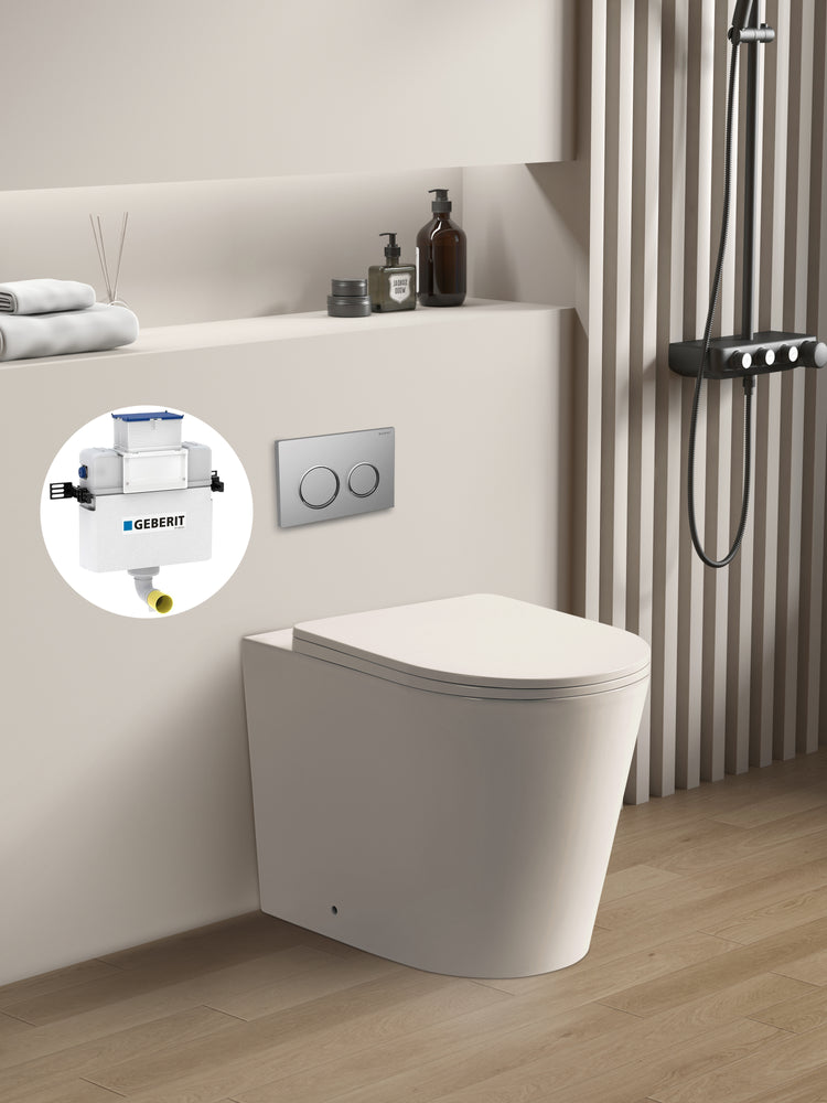 Avis Geberit Inwall Floor Toilet Suite (Sigma8/Kapp + KDK102R)