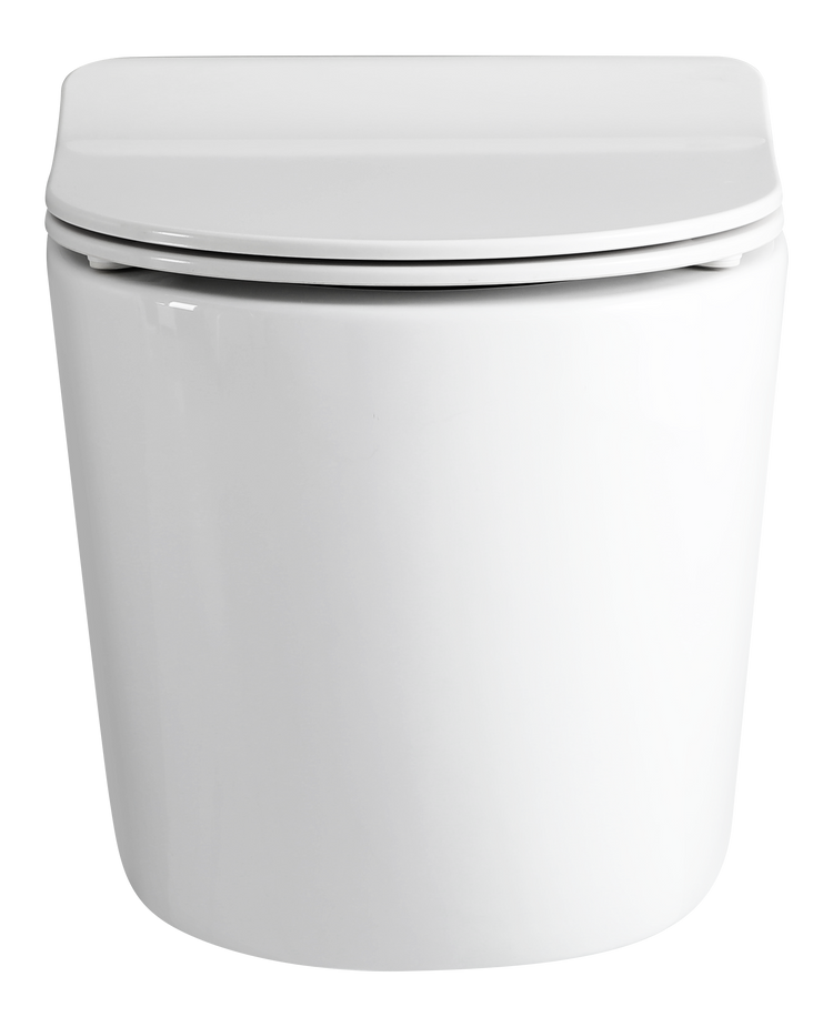 Aqualis Rimless Wall Hung Pan Dual Flush 585*360*455mm V305R